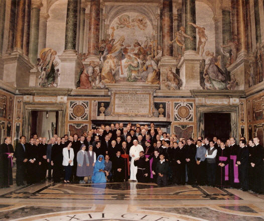 International Conference on Celibacy,  Rome - May 1993. Click here for a larger view.