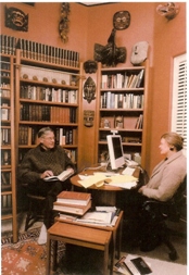 Richard and Marianne at home - Click on image for a larger view